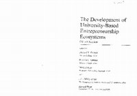 Research paper thumbnail of The Development of University-based Entrepreneurship Ecosystems: National University of Singapore 