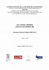 Research paper thumbnail of 2009-2011, Le Castel-Minier (Aulus-les-Bains), rapport final, tapuscrit, SRA Midi-Pyrénées, 216 p.