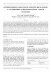 Research paper thumbnail of OPTIMIZED DESIGN & ANALYSIS OF STEEL PIPE RACKS FOR OIL & GAS INDUSTRIES AS PER INTERNATIONAL CODES & STANDARDS