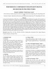 Research paper thumbnail of PERFORMANCE COMPARISON FOR EFFICIENT DIGITAL DECIMATOR FILTER STRUCTURES