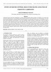 Research paper thumbnail of STUDY OF ROUND CENTRAL HOLE IN BUCKLING ANALYSIS OF CROSS PLY LAMINATES