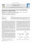 Research paper thumbnail of Dual colorimetric and electrochemical sensing of organothiophosphorus pesticides by an azastilbene derivative