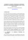 Research paper thumbnail of LA FORMACIÓN Y EL DESARROLLO PROFESIONAL DEL PROFESORADO