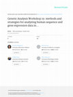 Research paper thumbnail of Genetic Analysis Workshop 19: methods and strategies for analyzing human sequence and gene expression data in extended families and unrelated individuals