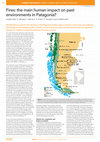 Research paper thumbnail of Fires: the main human impact on past environments in Patagonia?