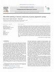 Research paper thumbnail of FEM�DEM modeling of thermal conductivity of porous pigmented coatings