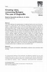 Research paper thumbnail of Creating Value, Consuming Bologna. The case of DegustiBo By Roberta Sassatelli and Elisa Arfini