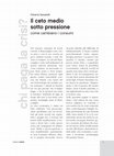 Research paper thumbnail of Il ceto medio sotto pressione. Come cambiano i consumi by Roberta Sassatelli