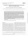 Research paper thumbnail of Erythrosine is a potential photosensitizer for the photodynamic therapy of oral plaque biofilms