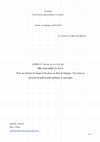 Research paper thumbnail of Milligramme en plus : Pour une théorie du temps et du choix au-delà du langage - Une mise en question du pardon philosophique au quotidien