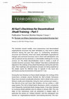 Research paper thumbnail of Al-Suri’s Doctrines for Decentralised Jihadi Training (Part 1)