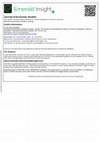 Research paper thumbnail of The Impact of Liberalisation Policies on Income Inequality in African countries: Article information