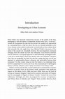 Research paper thumbnail of Introduction: Investigating an Urban Economy