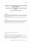 Research paper thumbnail of Green Jobs: State and businesses role related with climate changes