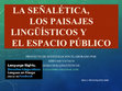 Research paper thumbnail of Yataco, M. (2016) ESPACIO PÚBLICO, SEÑALÉTICA, PAISAJES LINGÜÍSTICOS