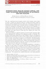 Research paper thumbnail of Health, Human Capital And Early Economic Development In Australia And New Zealand