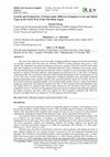 Research paper thumbnail of Growth and Productivity of Potato under Different Irrigation Levels and Mulch Types in the North West of the Nile Delta, Egypt