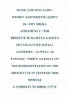 Research paper thumbnail of THE PROSTITUTE IS OFTEN A FOCUS OF COLLECTIVE SOCIAL ANXIETIES – AS WELL AS FANTASY.