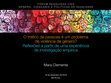 Research paper thumbnail of O tráfico de pessoas é um problema de violência de género? Reflexões a partir de uma experiência de investigação empírica