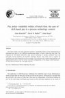 Research paper thumbnail of Pay policy variability within a French firm: the case of skill-based pay in a process technology context