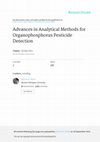 Research paper thumbnail of Advances in Analytical Methods for Organophosphorus Pesticide Detection