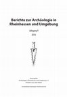 Research paper thumbnail of Die villa rustica "In den hinteren Hundertmorgen" bei Alzey-Dautenheim (Lkr. Alzey-Worms). Ber. Arch. Rheinhessen u. Umgebung 9, 2016, 63-74.