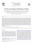 Research paper thumbnail of Life history costs and benefits of encephalization: a comparative test using data from long-term studies of primates in the wild