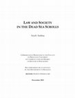 Research paper thumbnail of Law and Society in the Dead Sea Scrolls