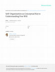 Research paper thumbnail of Self-Organization as Conceptual Key to Understanding Free Will