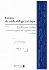 Research paper thumbnail of Cahiers de methodologie juridique n° 29_2015_Le desaccord en droit.pdf