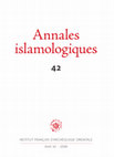 Research paper thumbnail of Groupes sociaux et catégorisation sociale dans le Dār al-islām médiéval (VIIe-XVe siècles), numéro thématique des Annales Islamologiques, 42 (2008) / Social groups and social categorization in the Mediaeval Islamic World (7th-15th centuries), thematic issue of Annales Islamologiques, 42 (2008)