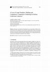 Research paper thumbnail of A Law of Large Numbers: Bidding and Compulsory Competitive Tendering for Refuse Collection Contracts