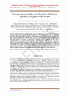 Research paper thumbnail of Structure of non-viral vectors based on cholesteric liquid-crystal polymers by SAXS