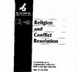 Research paper thumbnail of Lessons on Religion and Conflict Resolution based on Empirical Studies of Religion and Conflict