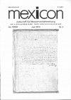 Research paper thumbnail of 2014 - Un Plato asociado a un gobernante de Piedras Negras, Guatemala (Mexicon XXXVI, Juni 2014, Nr.3)