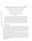 Research paper thumbnail of Quantum topology change and large-N gauge theories