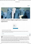 Research paper thumbnail of Salafism and the religious significance of physical appearances (2017)