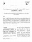 Research paper thumbnail of Modelling systems of innovation: II. A framework for industrial cluster analysis in regions