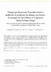 Research paper thumbnail of Dosages par fluorescence X portable d’ateliers médiévaux de production des métaux non-ferreux : les exemples de Castel-Minier et d’Agnesserre (Aulus-les-bains, 09), dans ArchéoSciences, revue Archéométrie, n°34, 2010, p. 253-267.