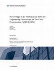 Research paper thumbnail of Proceedings of the Workshop on Software Engineering, Testing, and Quality Assurance for Natural Language Processing (SETQA-NLP 2009)}