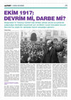 Research paper thumbnail of Ekim 1917: Devrim mi Darbe mi?