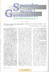 Research paper thumbnail of Sposoby walki Germanów w świetle zródeł archeologicznych, "Archeologia Żywa" 3-4 (15), 2000, 20-24.