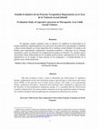 Research paper thumbnail of Estudio Evaluativo de los Procesos Terapéuticos Reparatorios en el Área de la Violencia Sexual Infantil Evaluation Study of reparative processes in Therapeutic Area Child Sexual Violence