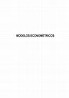 Research paper thumbnail of MODELOS ECONOMÉTRICOS