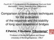 Research paper thumbnail of Comparison of Time Domain Techniques for the Evaluation of the Response and the Stability In Long Span Suspension Bridges