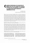 Research paper thumbnail of Carrera profesional del maestro de obras del rey en el Reino de Valencia en época de los Austrias: La sucesión al cargo que ocupó Francisco Arboreda en 1622