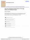 Research paper thumbnail of Adrian Chadwick (2016) The Lives of Prehistoric Monuments in Iron Age, Roman, and Medieval Europe. The Archaeological Journal. DOI: 10.1080/00665983.2016.1252194