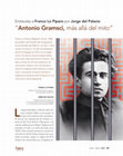 Research paper thumbnail of Gramsci, más allá del mito. Entrevista a Franco Lo Pipparo (Cuadernos de Pensamiento Político Nº53)