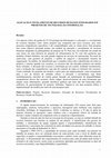 Research paper thumbnail of ALOCAÇÃO E NIVELAMENTO DE RECURSOS HUMANOS INTEGRADOS EM PROJETOS DE TECNOLOGIA DA INFORMAÇÃO