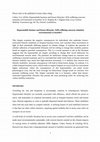 Research paper thumbnail of Hypermobile business and leisure lifestyles: Will wellbeing concerns stimulate environmental co-benefits?